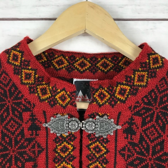 Dale of Norway Cardigan Wool Sweater - Picture 4 of 6